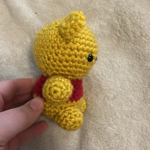 Winnie the Pooh Crochet Stuffed Animal Handmade - Picture 3 of 4